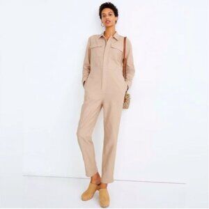 Madewell Zip Front Blush Coverall